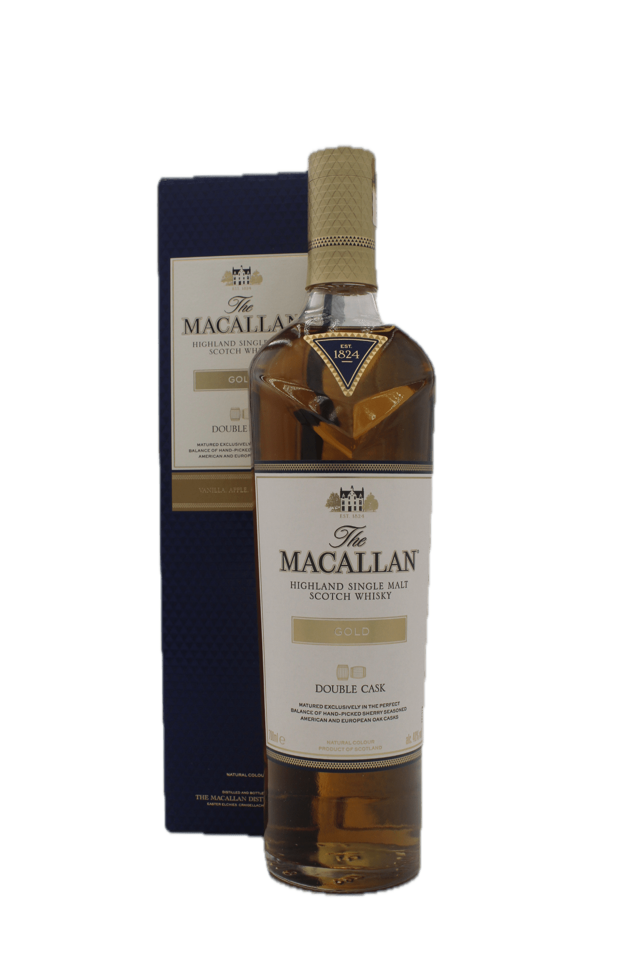 The Macallan - Gold Double Cask (Vanilla, Apple, Cinnamon)