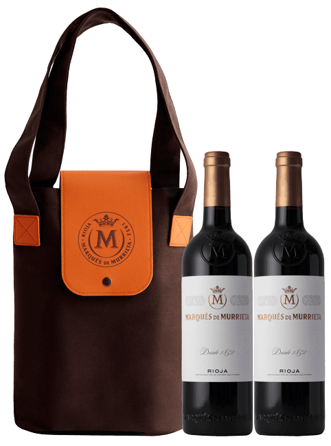 Marques de Murrieta - 2 Flessen Reserva in Tote Bag