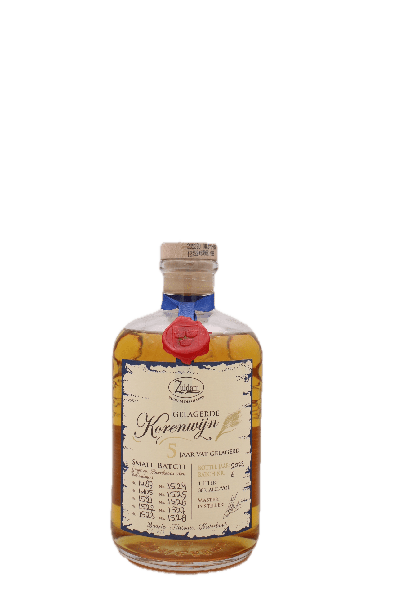 Zuidam Korenwijn 5 jaar