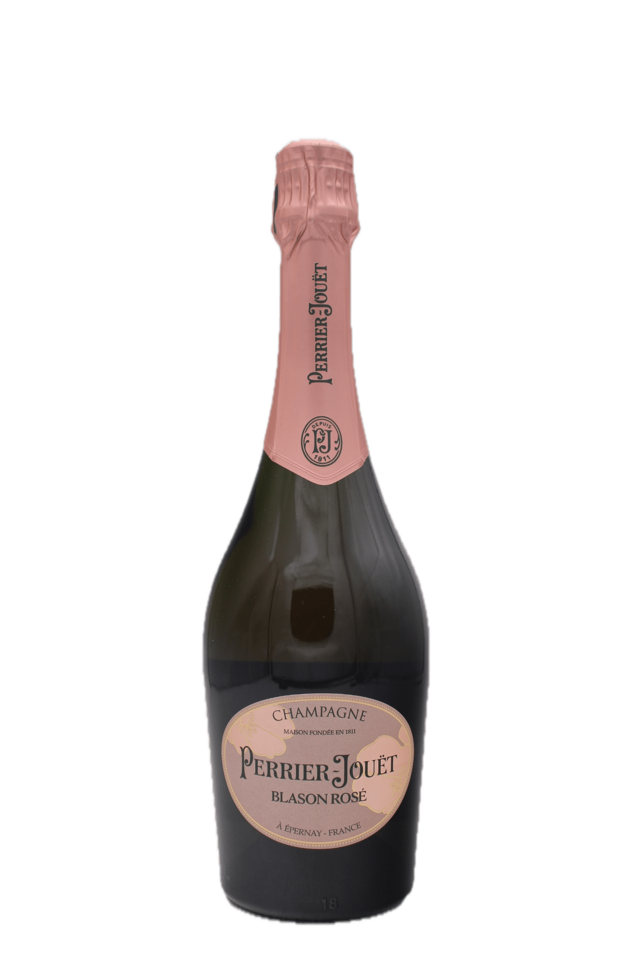 perrier jouet blason rose