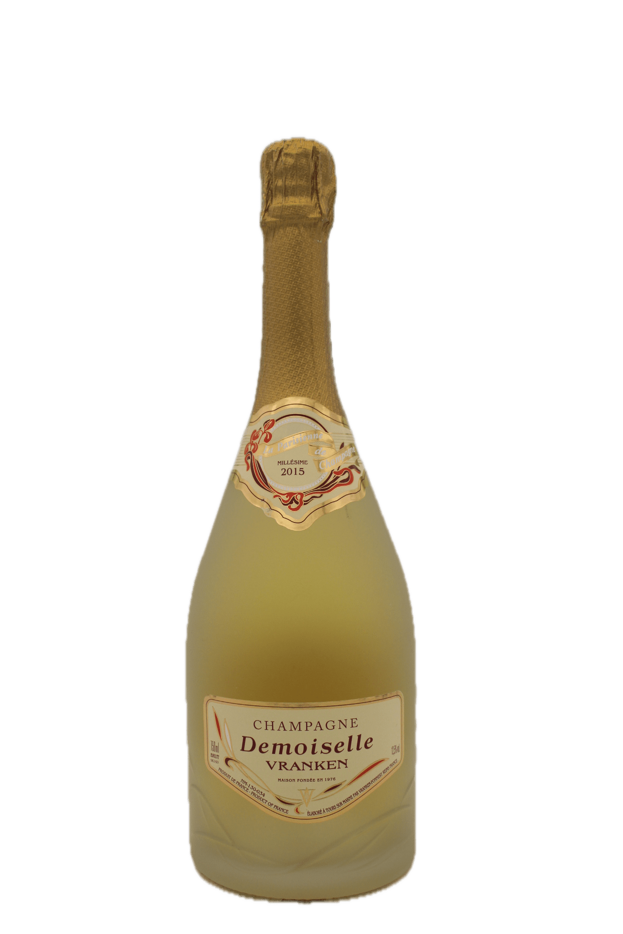 Champagne Vranken - La Parisienne Millésime Brut 2015