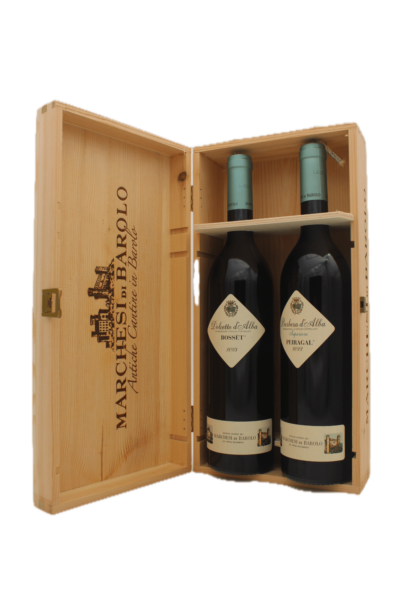 Marchesi di Barolo - Geschenkkist met Dolcetto en Barbera