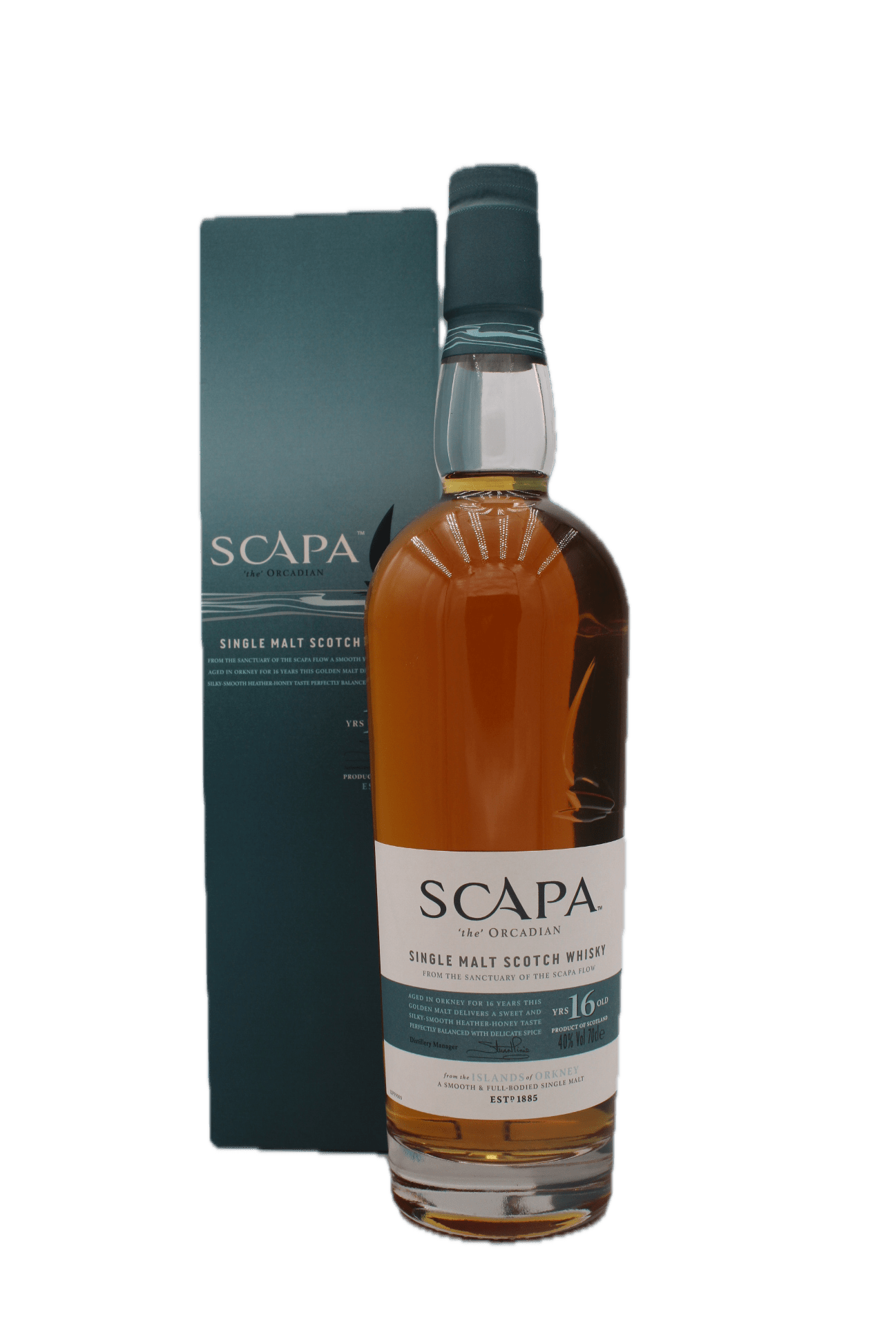 Scapa - 16 Years Single Malt Whisky (Old Bottle)