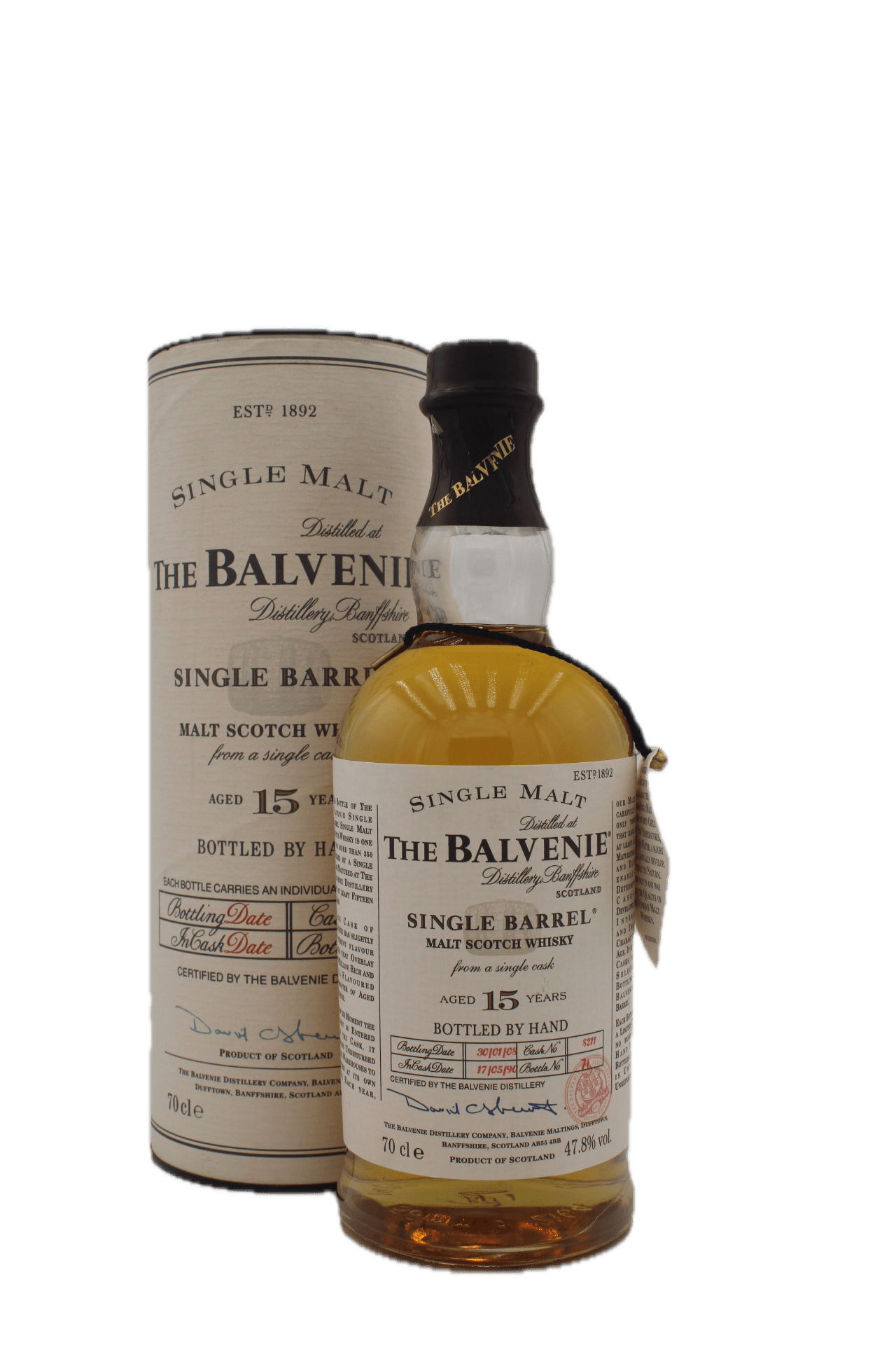 Balvenie - 15 Years Single Barrel 1990 (Batch 8211)