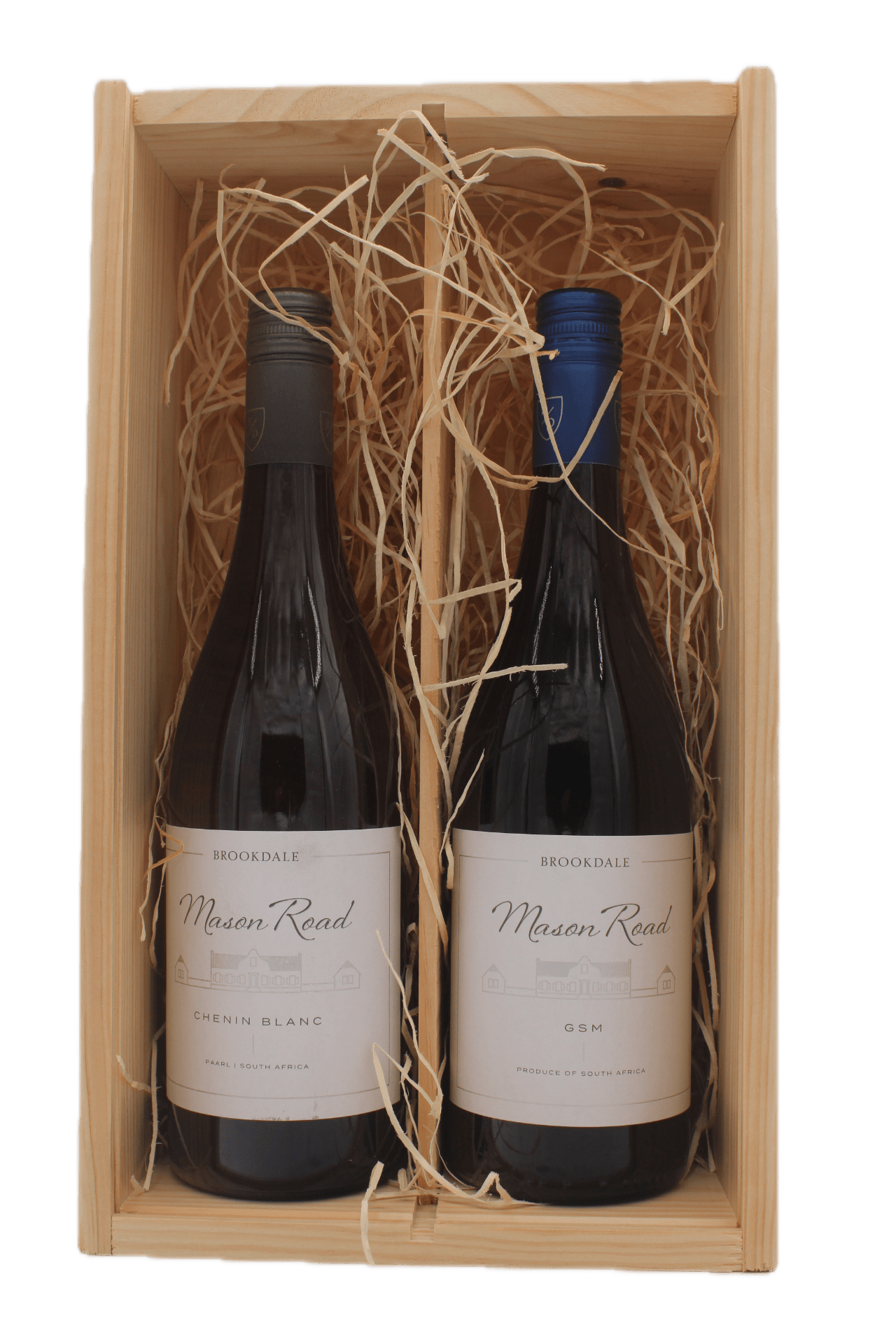 Brookdale - Mason Road Chenin Blanc en GSM in Geschenkkist