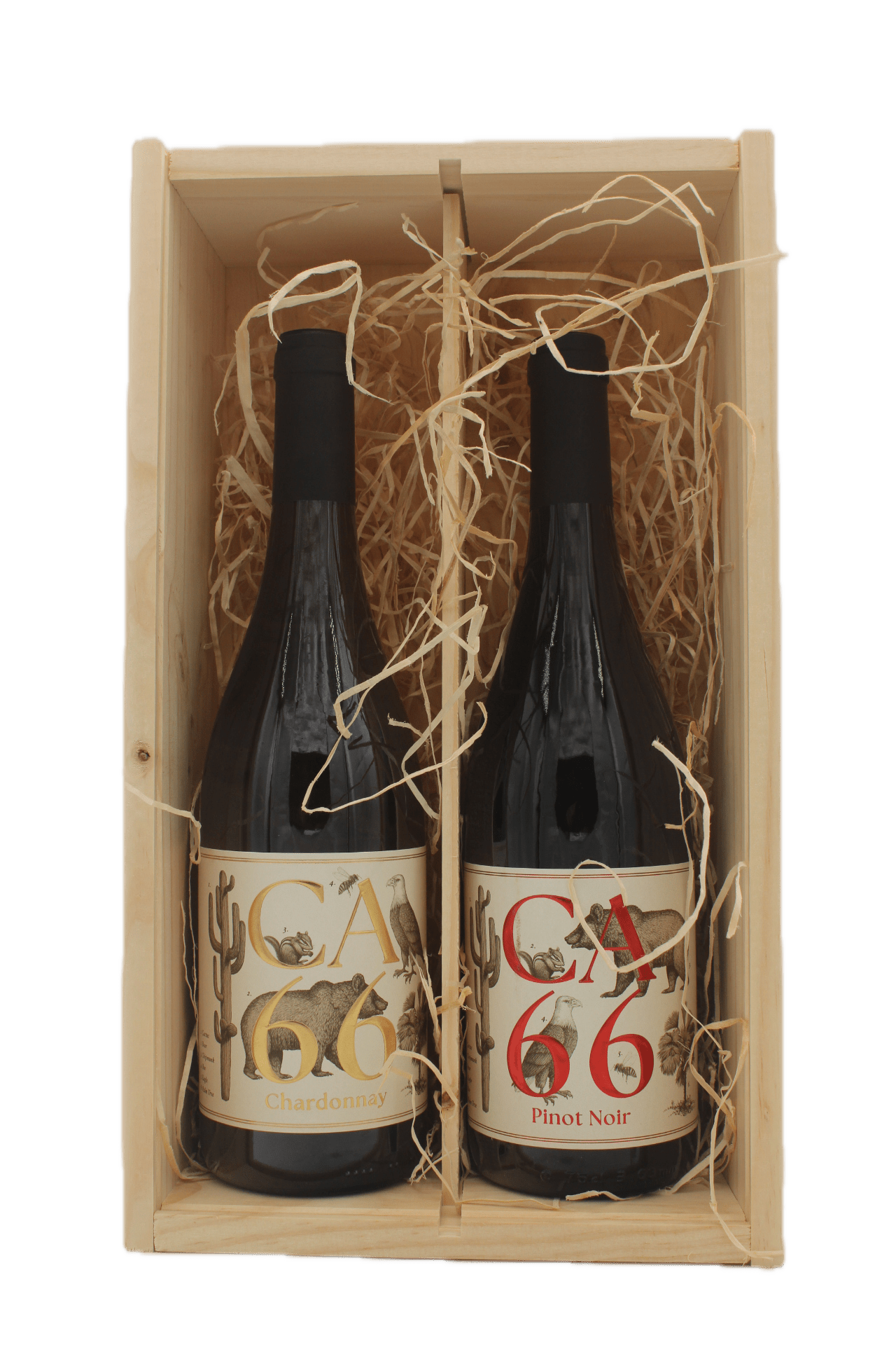 Weingut Hannes Sabathi - CA 66 Chardonnay en Pinot Noir in Geschenkkist